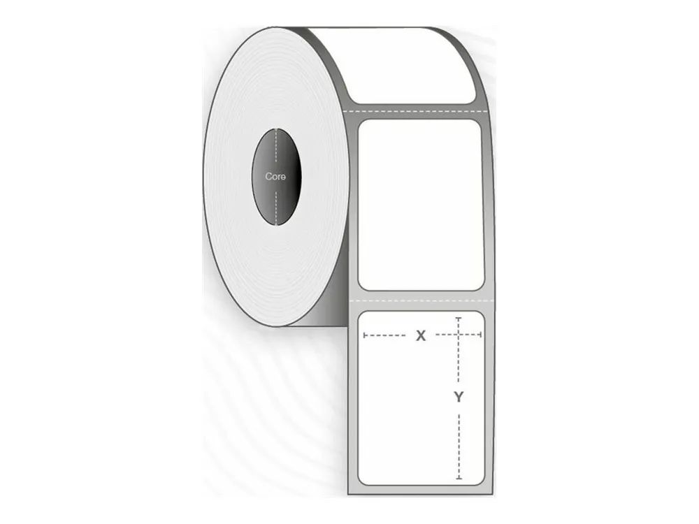 Capture Permanenter Klebstoff - beschichtet - perforiert - weiß - 31 x 22 mm 33360 Etikett(en) (12 Rolle(n)