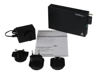 StarTech.com LWL / Glasfaser 10/100 Mbit/s Ethernet