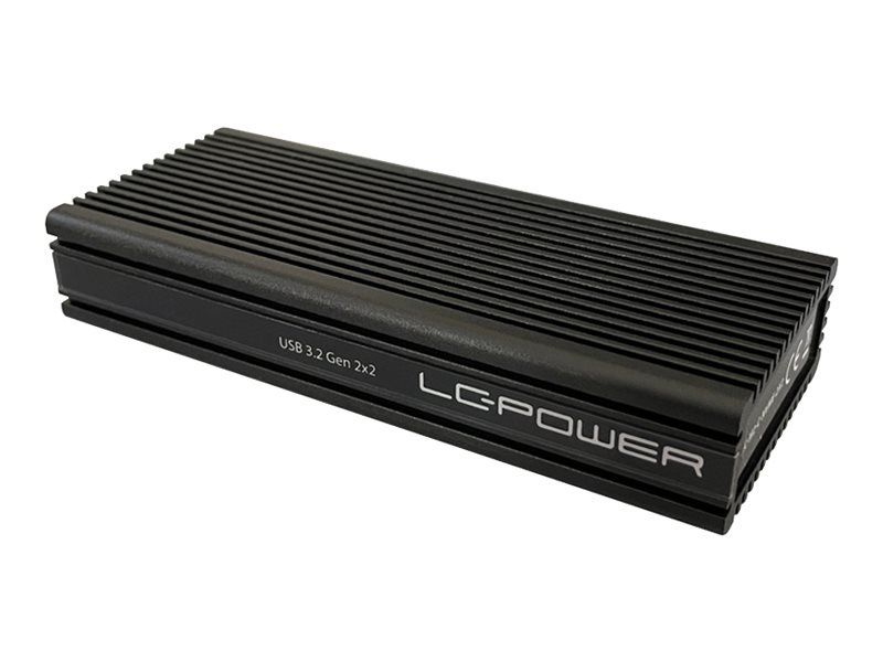 LC-Power LC-M2-C-NVME-2X2 - Speichergehäuse - M.2 - M.2 NVMe Card - USB 3.2 (Gen 2x2)