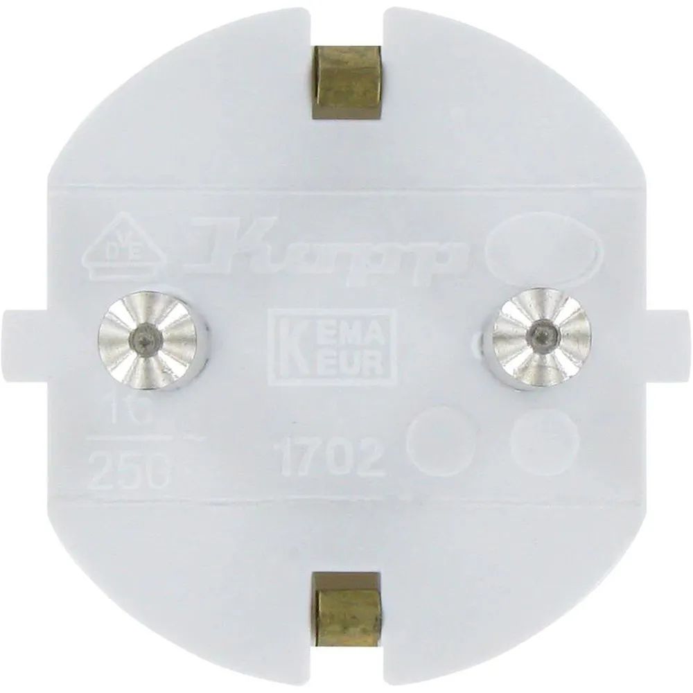Heinrich Kopp Kopp Schutzkontakt-Stecker einteiliges Gehäuse bis 3x1.5mm² 16A 250V~