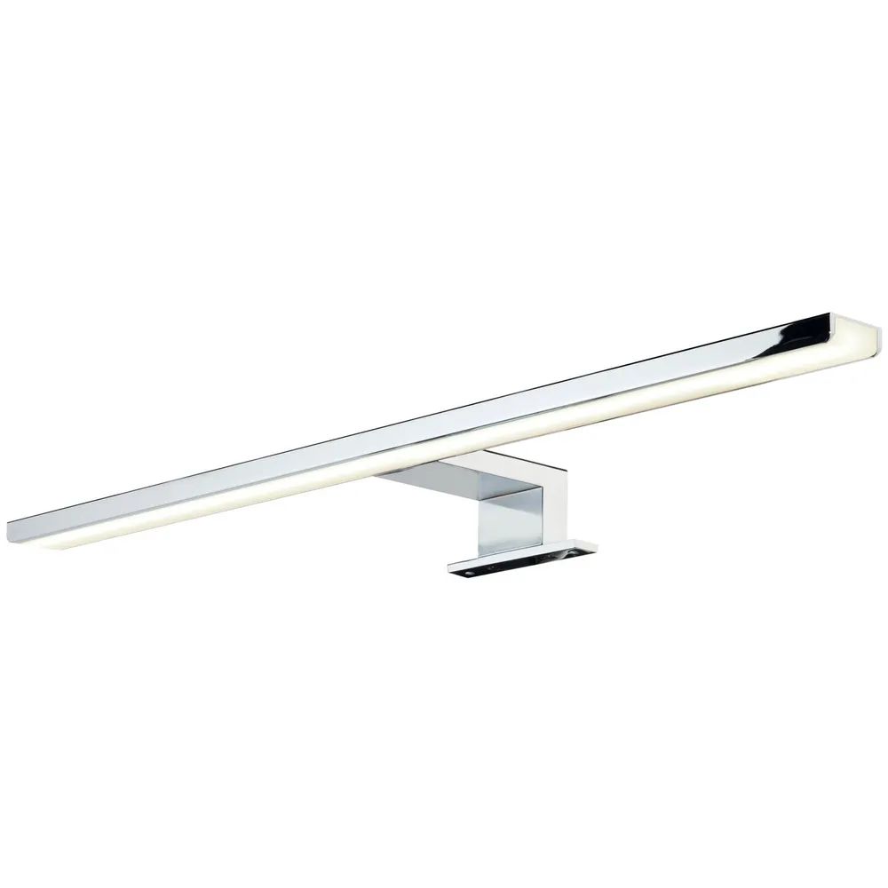 DOMUS LINE Spiegelleuchte Aalto 500mm 8W 3000 K warmweiß Chrom 230 V