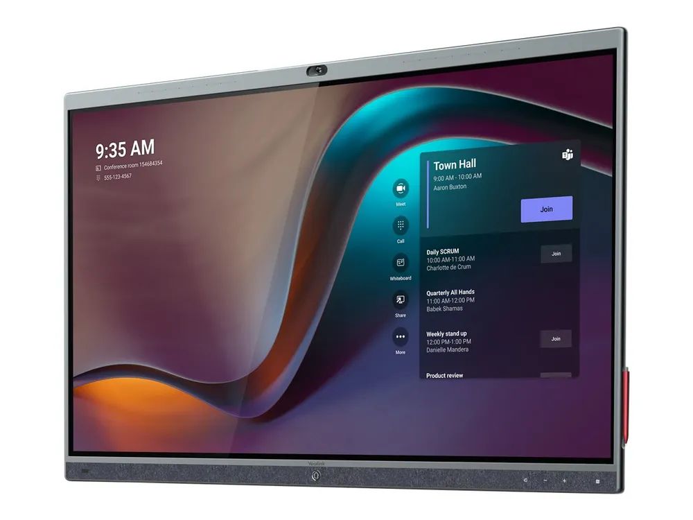 Yealink MeetingBoard 86 Pro - 218 cm (86") Diagonalklasse LCD-Display mit LED-Hintergrundbeleuchtung - interaktiv - mit integriertes, interaktives Whiteboard, Touchscreen (Multi-Touch)