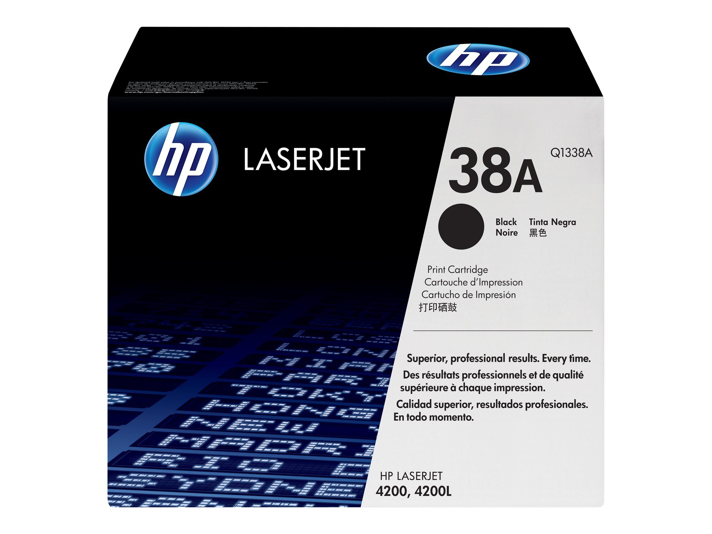 HP 38A - Schwarz - original - LaserJet - Tonerpatrone (Q1338A)
