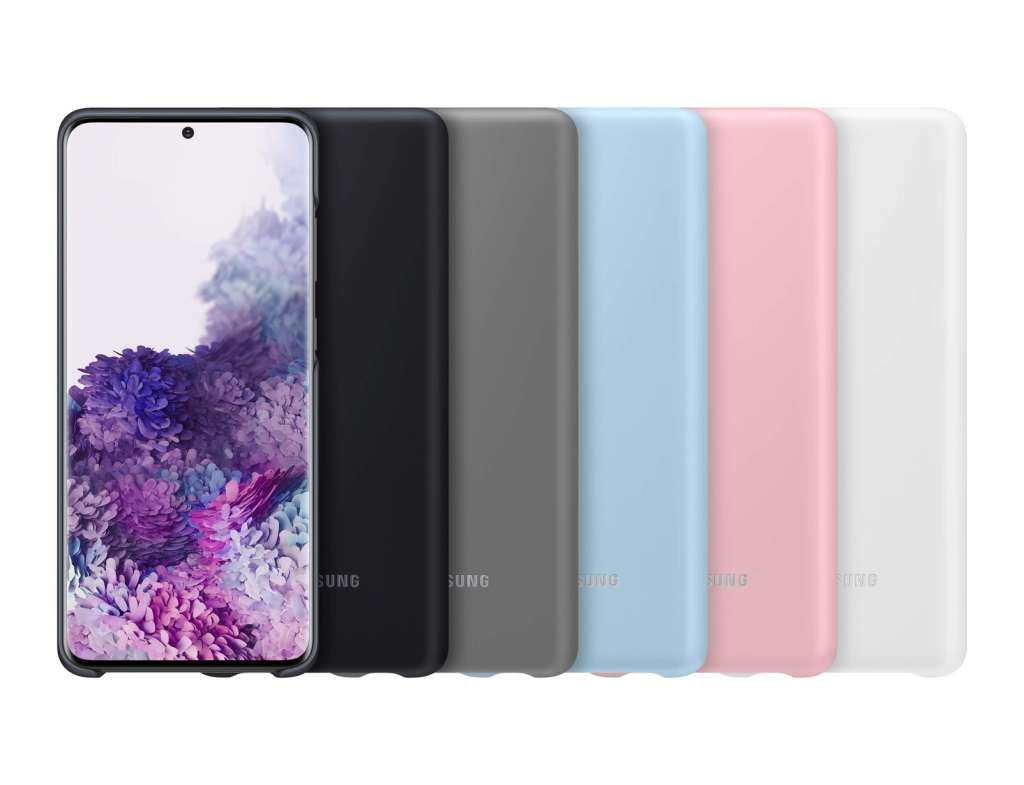 Samsung LED Cover "EF-KG985" für Galaxy S20+, Pink