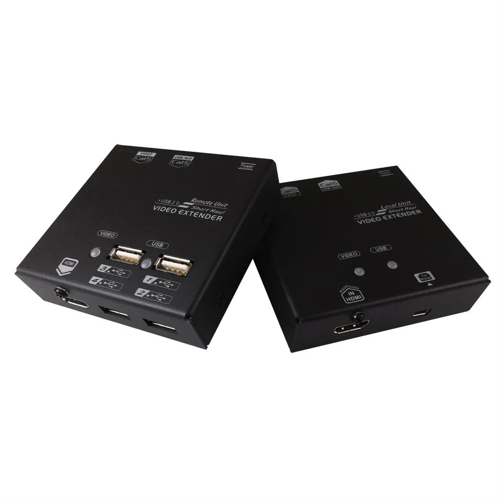 VALUE KVM Verlängerung über Cat.5e/6, HDMI, 4x USB