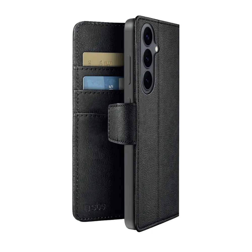 SBS WALLET CLASSIC Bookcase für Galaxy S26, schwarz