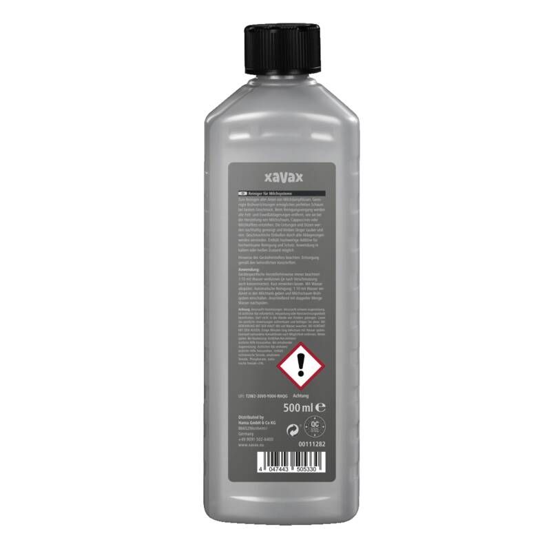 Xavax 111282 Reiniger für Milchschaumbrühvorrich. 500 ml
