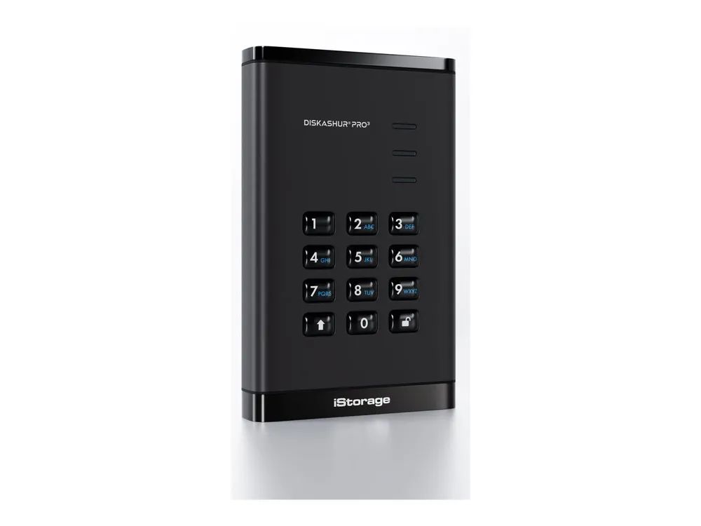 iStorage diskAshur PRO³ - SSD - verschlüsselt - 2 TB - extern (tragbar)