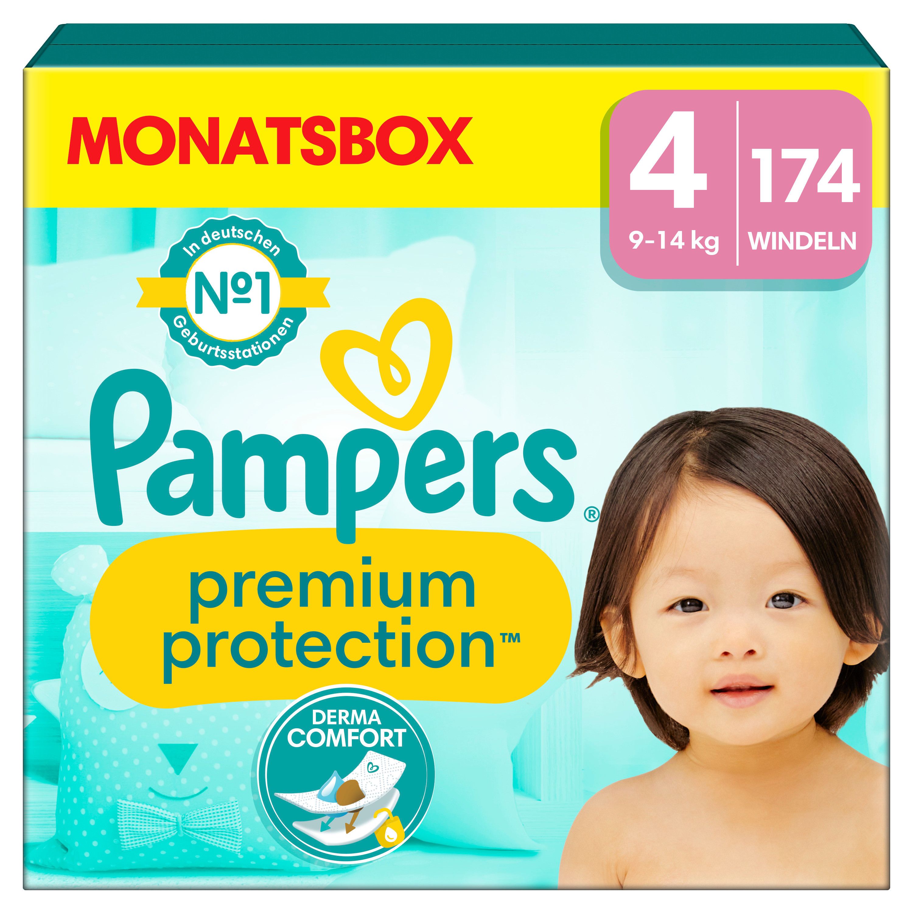 Pampers Premium Protection Gr.6 Extra Large 13+kg Monatsbox