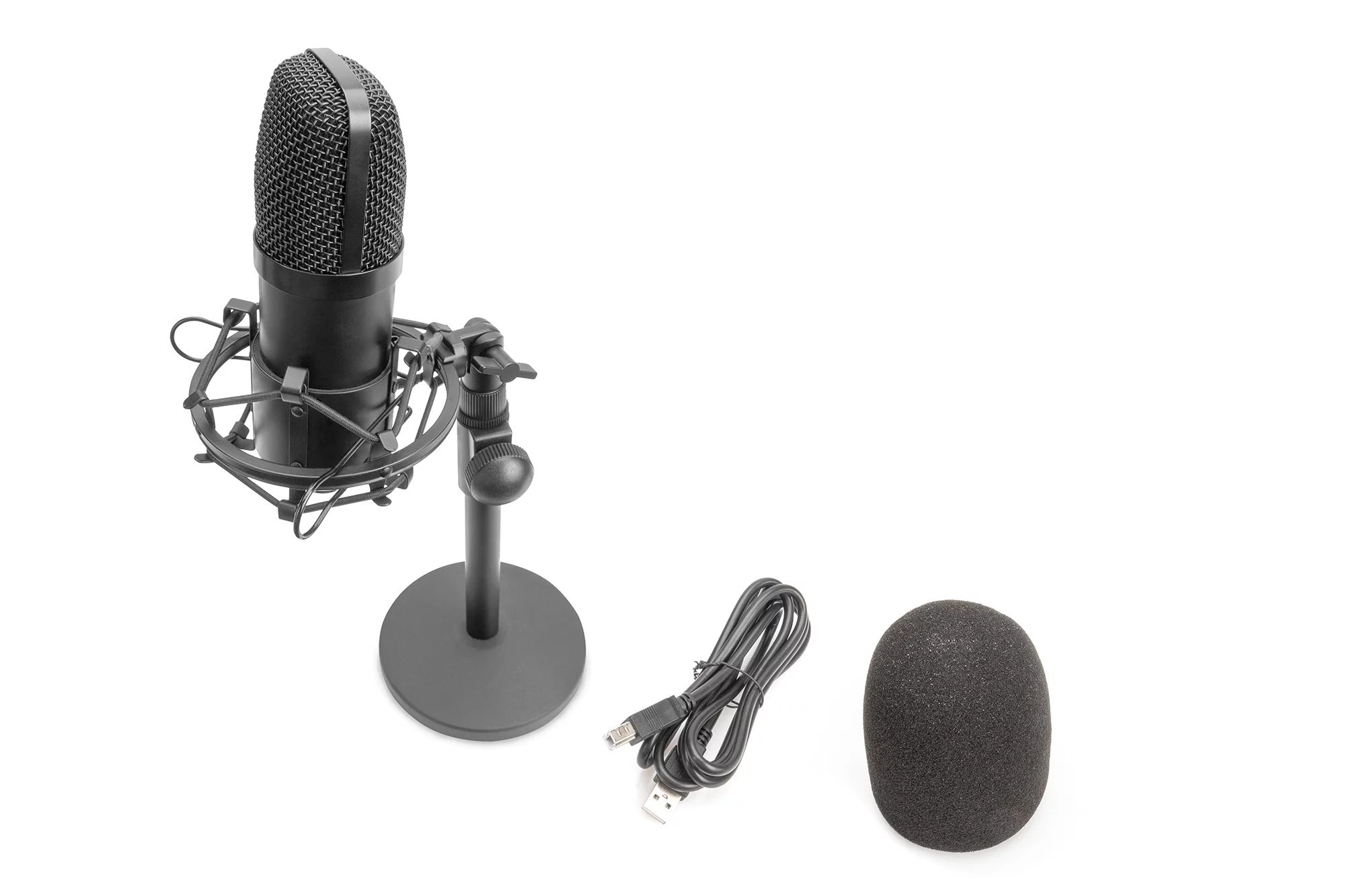 DIGITUS Kondensatormikrofon USB 1.5m 192kHz/24Bit