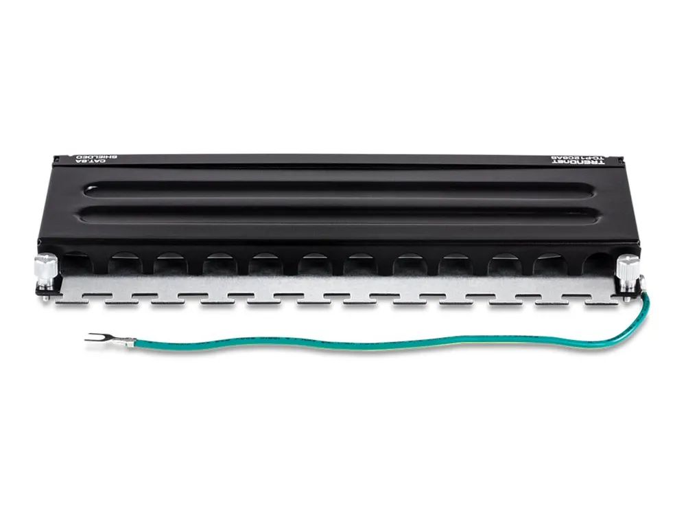 TRENDnet TC-P12C6AS - Patch Panel - geeignet für Wandmontage