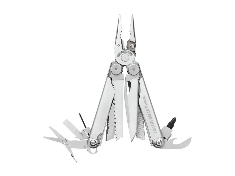 Leatherman Wave+ - Multifunktionswerkzeug - 18 Stücke - 10 cm (geschlossen)