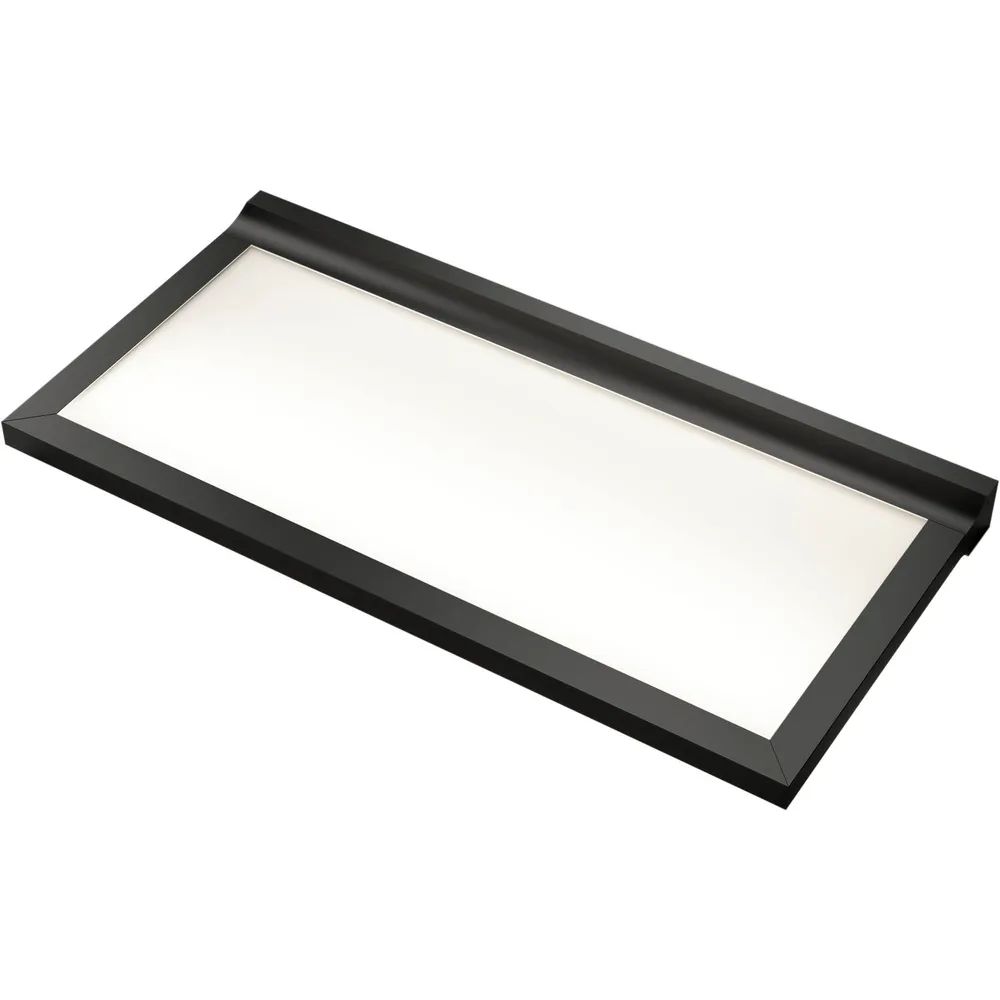 L&S Tablarleuchte Paper Shelf 450 mm schwarz