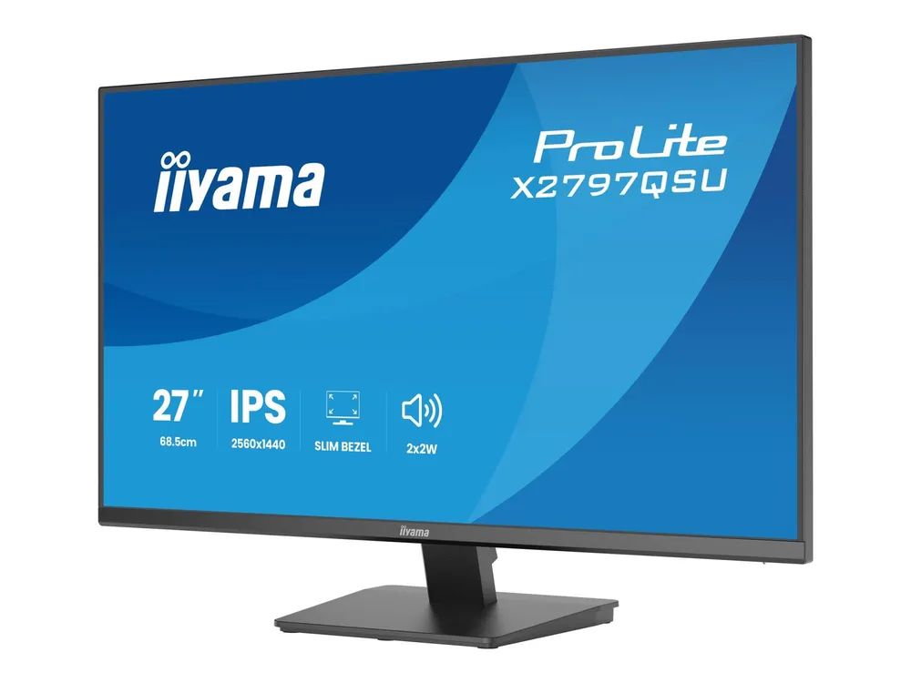 Iiyama X2797QSU-B1 27"W LCD QHD IPS Black