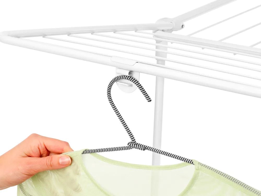 Brabantia HangOn Wäsche- und Kleiderständer, 18 m - White