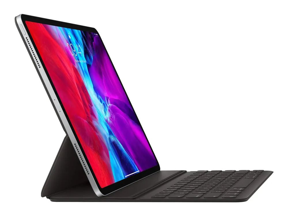 Apple Smart - Tastatur und Foliohülle - Apple Smart connector - QWERTY - GB - für 12.9-inch iPad Pro (3. Generation, 4. Generation, 5. Generation, 6. Generation)