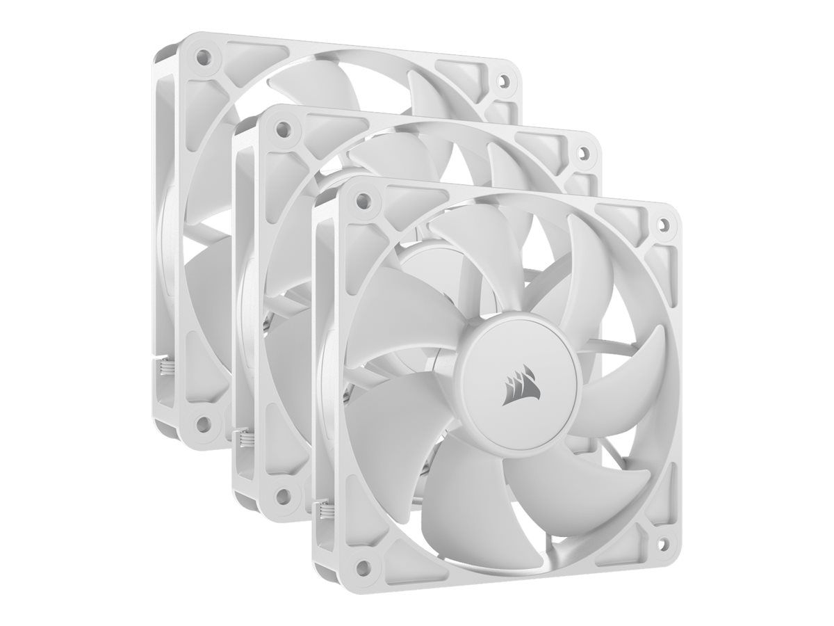 Corsair RS120 - Gehäuselüfter - 120 mm - weiß (Packung mit 3)