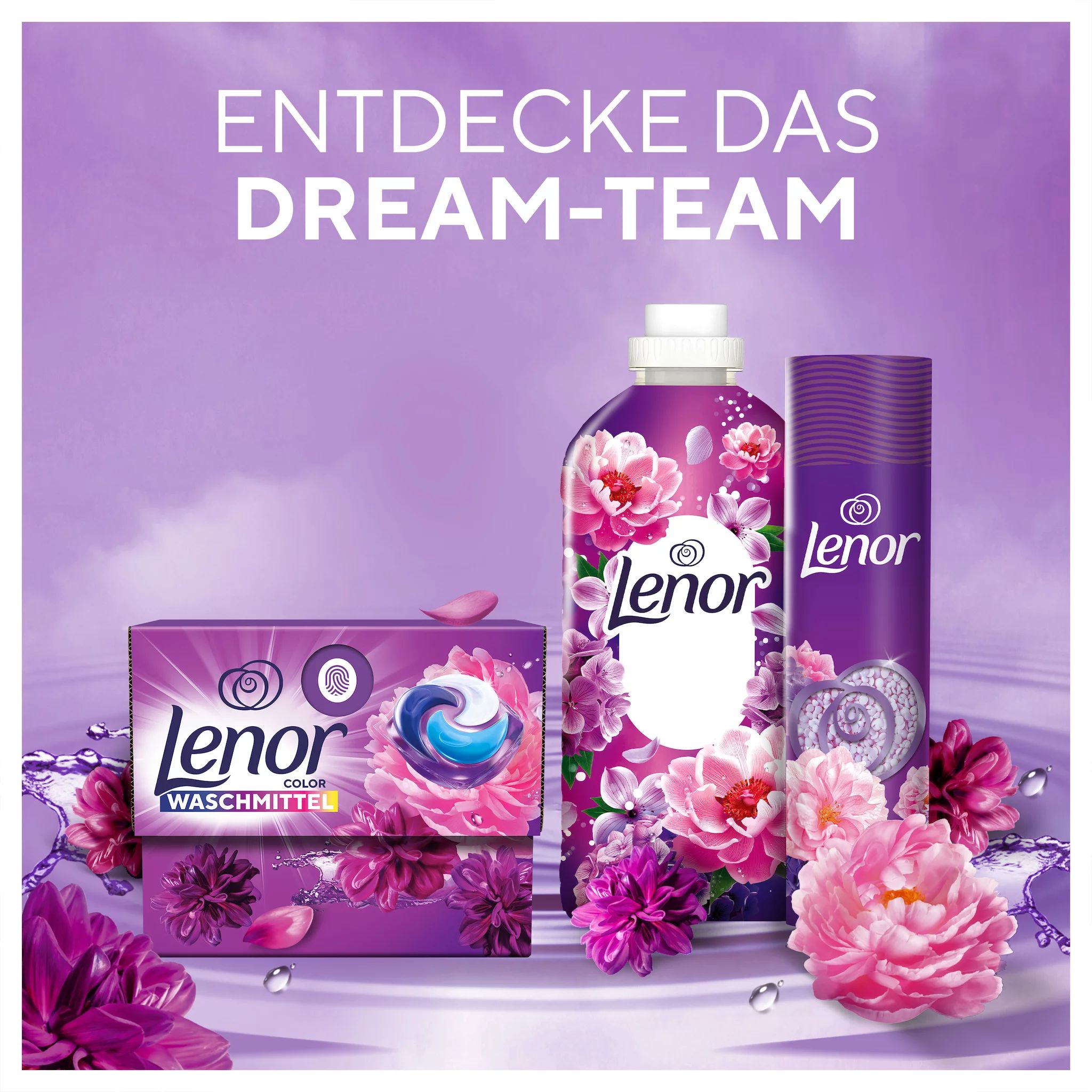 Lenor All-in-1 Pods Amethyst & Blütentraum - 12WL