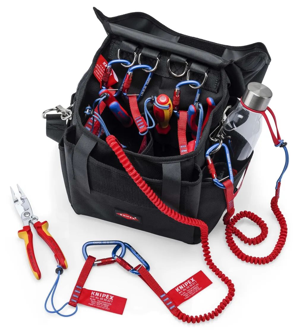 KNIPEX Werkzeugtasche für Höhenarbeiten leer klein 300 mm