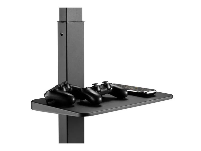 Equip Halterung - Voll beweglich - für LCD-Display / Curved LCD-Display - stainless steel - Schwarz - Bildschirmgröße: 94-177.8 cm (37"-70")