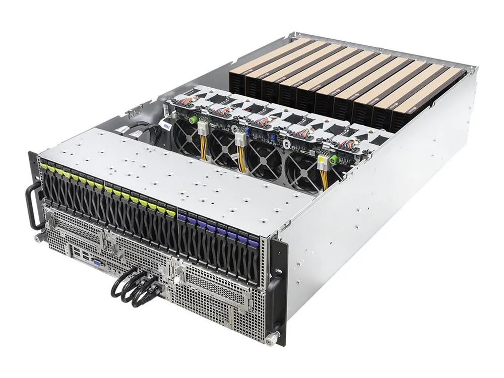ASRock Rack 4U10G-GENOA2 - Server - Rack-Montage - 4U - zweiweg - keine CPU - RAM 0 GB - SATA/PCI Express - Hot-Swap 6.4 cm (2.5")