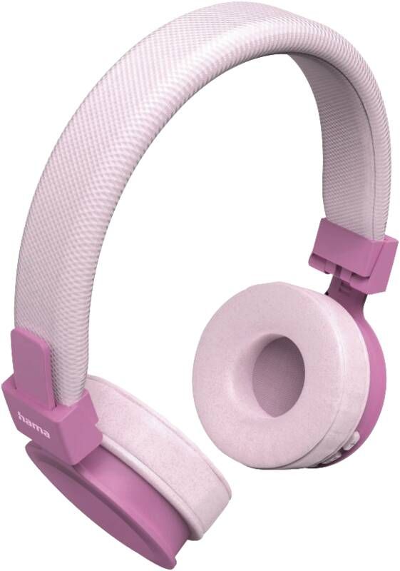 Hama Bluetooth®-Kopfhörer "Freedom Lit II", On-Ear, faltbar, mit Mikrofon, Rosa