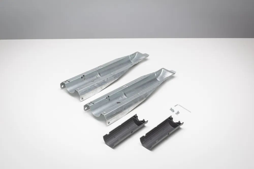 Brabantia Lift-O-Matic 40m, Metallbodenanker - Metallic Grey