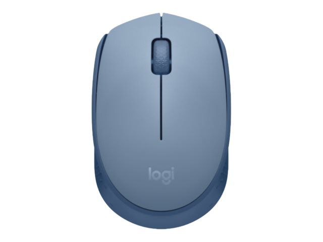 Logitech M171 - Maus - rechts- und linkshändig - optisch - 3 Tasten - kabellos - 2.4 GHz - kabelloser Empfänger (USB)