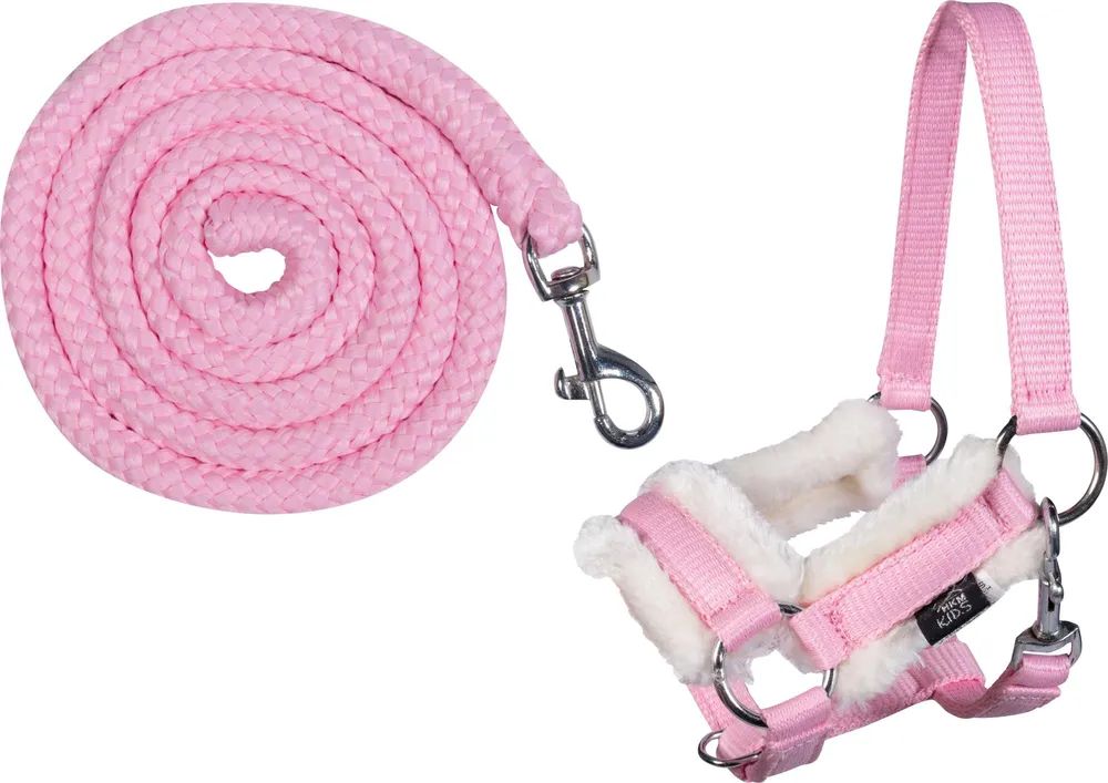HKM Sports Equipment GmbH Halfter und Strick -Hobby Horsing- rosa