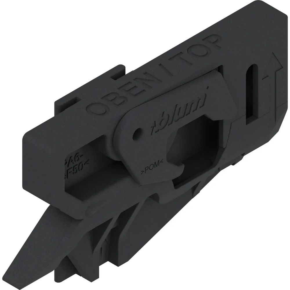 BLUM CABLOXX Verriegelungseinheit links, Kunststoff schwarz