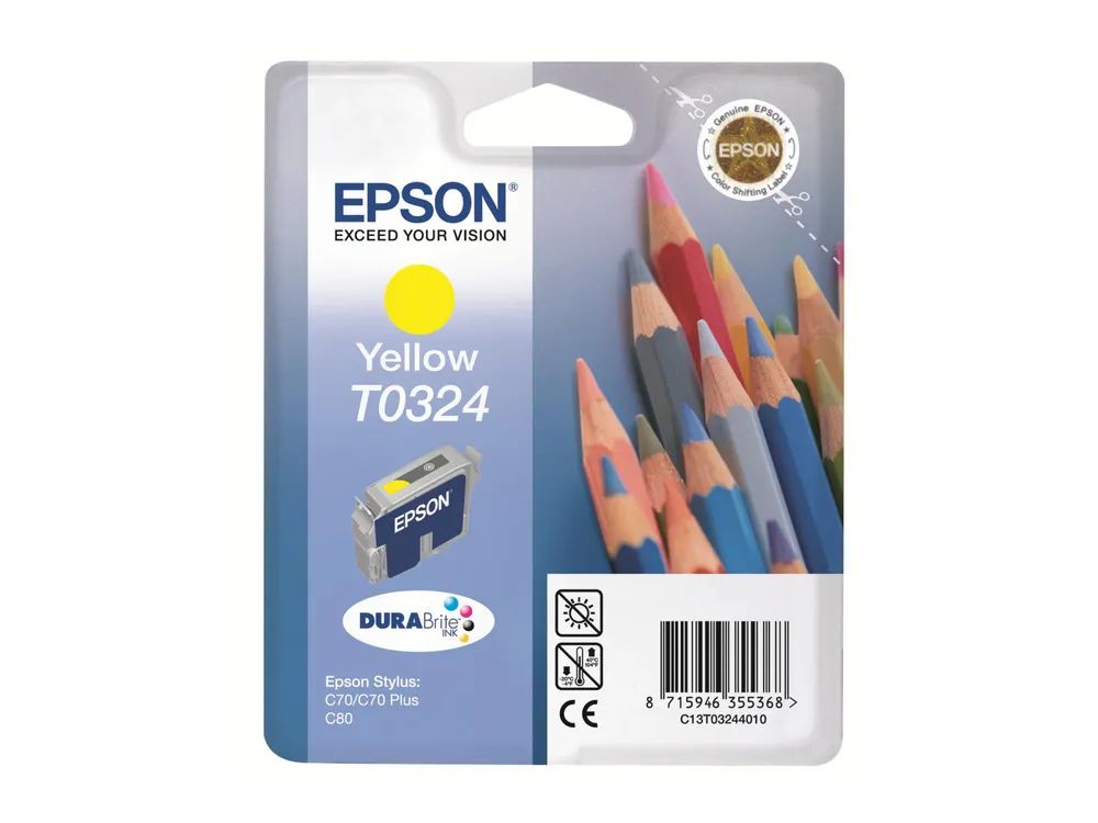 Epson T0324 - 16 ml - Gelb - original - Blisterverpackung