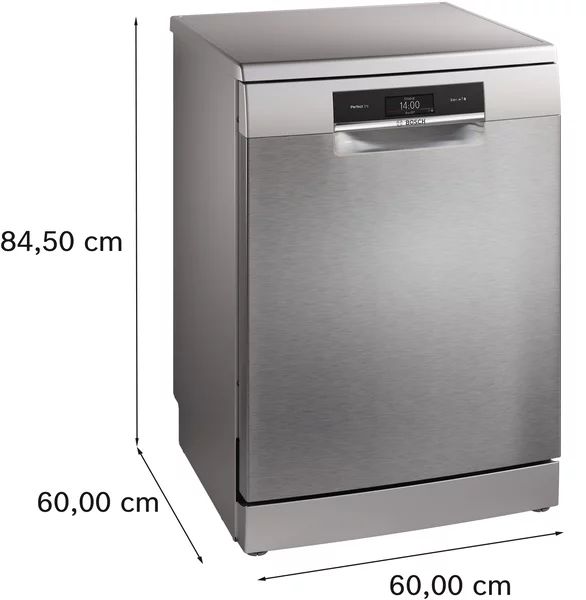 Bosch SMS8TCI01E Standspüler 60 cm silber inox