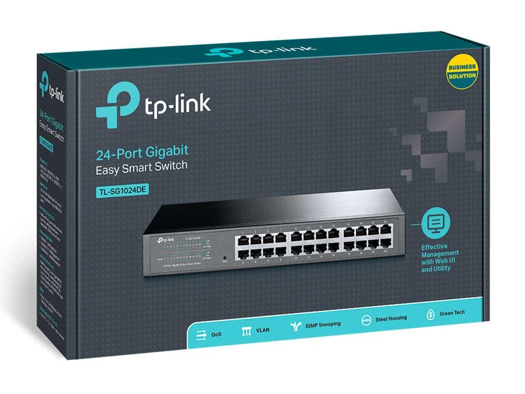 TP-LINK JetStream TL-SG1024DE - Switch - 24 x 10/100/1000