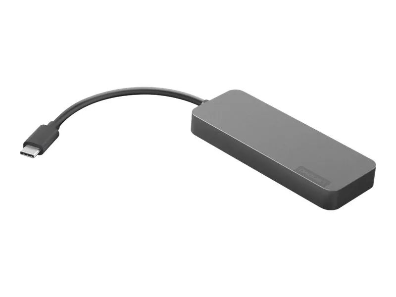 Lenovo USB-C to 4 Port USB-A Hub - Hub - 4 x SuperSpeed USB 3.0 + 1 x USB-C