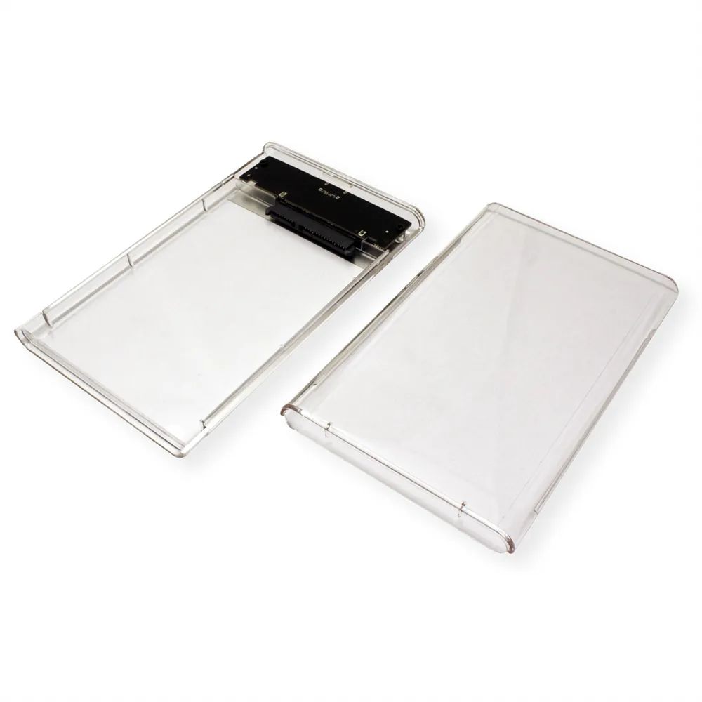 VALUE Externes HDD/SSD-Gehäuse, 2,5", SATA 6.0 Gbit/s zu USB 3.2 Gen 1 Typ C