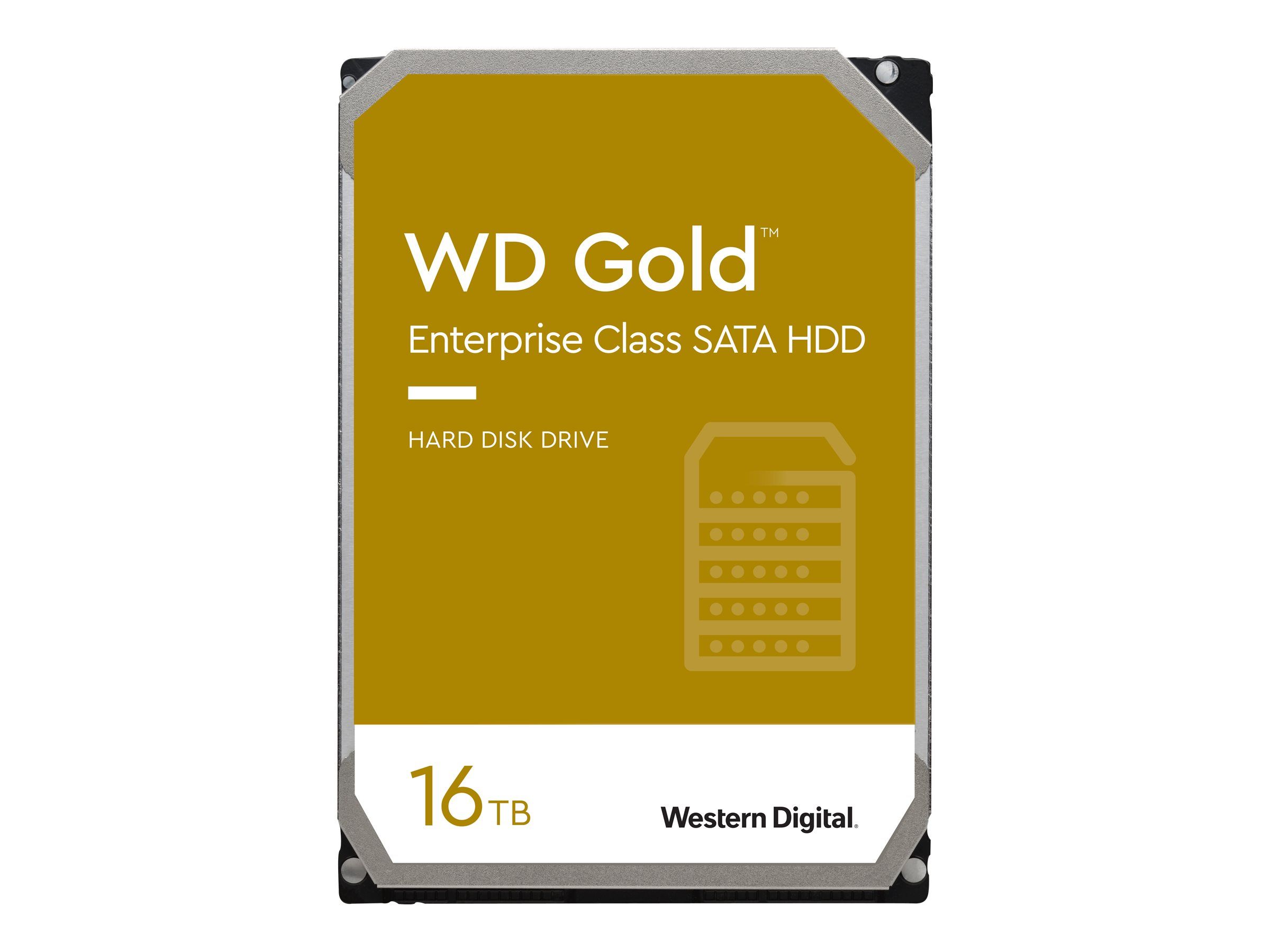 WD Gold WD161KRYZ - Festplatte - 16 TB - intern - 3.5" (8.9 cm)
