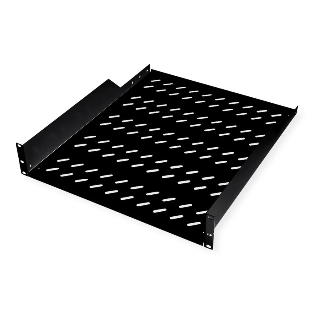 ROLINE Rack - Regal - Jet Black, RAL 9005 - 2U - 48.3 cm (19")