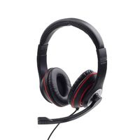 Gembird MHS-03-BKRD - Headset - ohrumschließend