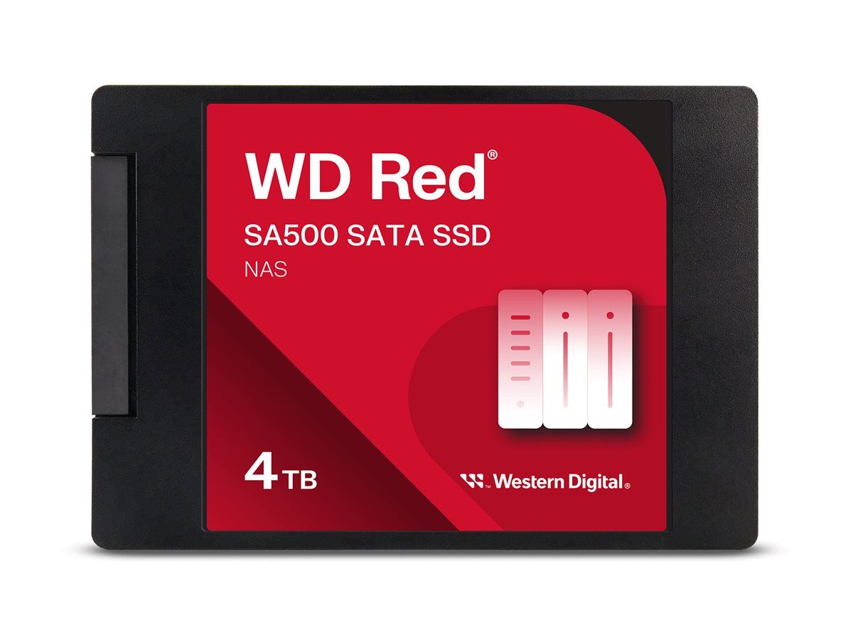 WD Red SA500 WDS400T2R0A - SSD - 4 TB - intern - 2.5" (6.4 cm)