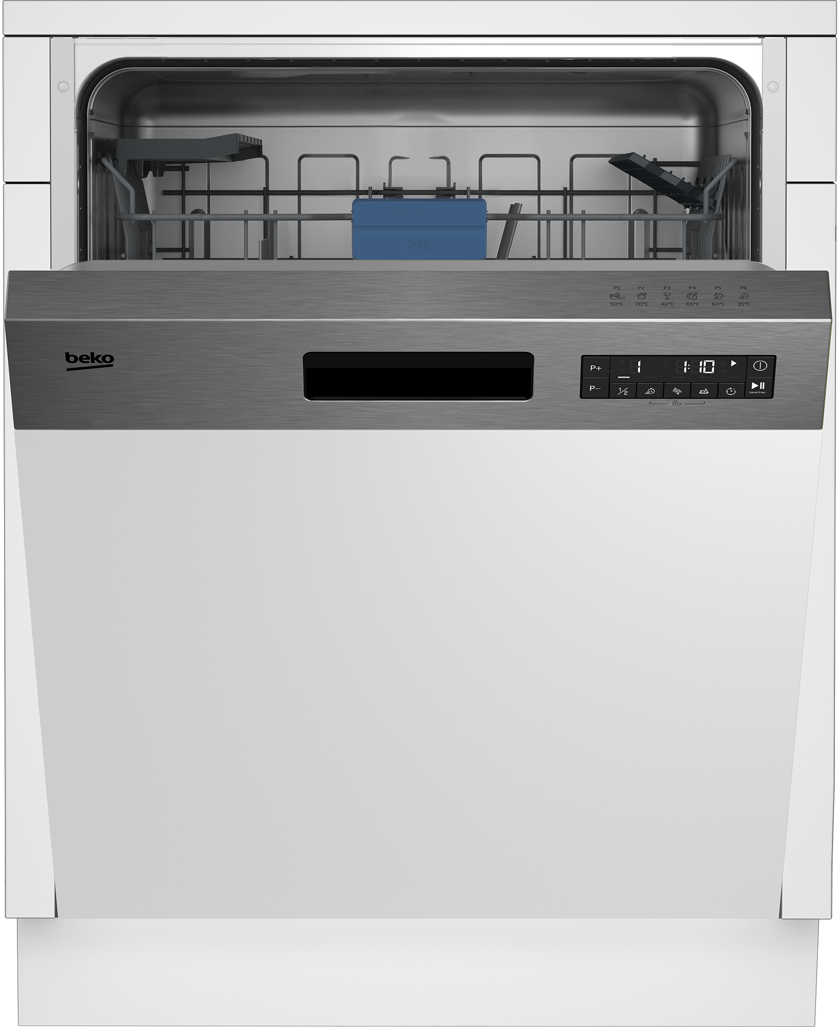 Beko BDSN26450X Einbaugeschirrspüler Integrierbar - 60cm - 14 MG
