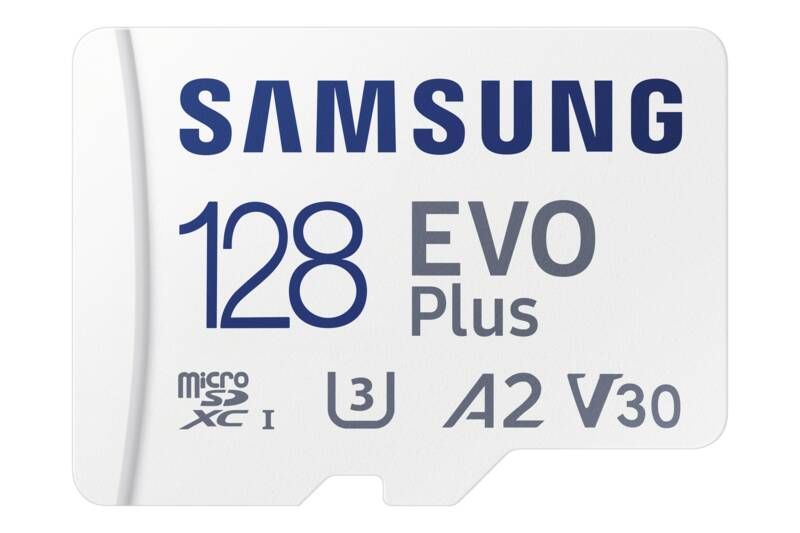 Samsung EVO Plus MB-MC128S - Flash-Speicherkarte (microSDXC-an-SD-Adapter inbegriffen)