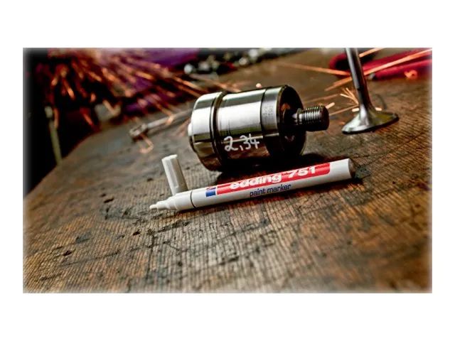 EDDING 751 paint - Marker - permanent - Weiß