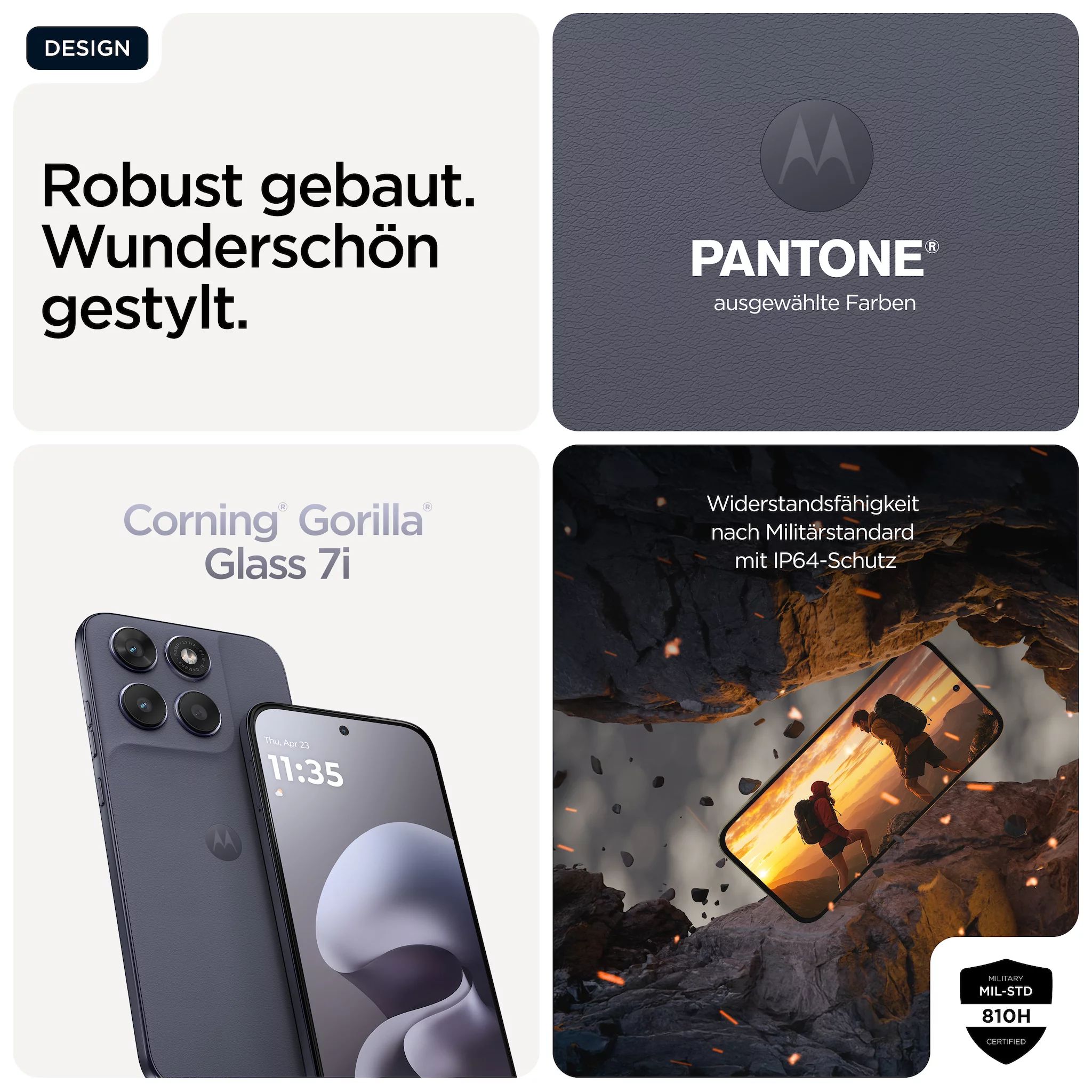 Motorola Moto g67 4/128GB, PANTONE Artic Seal