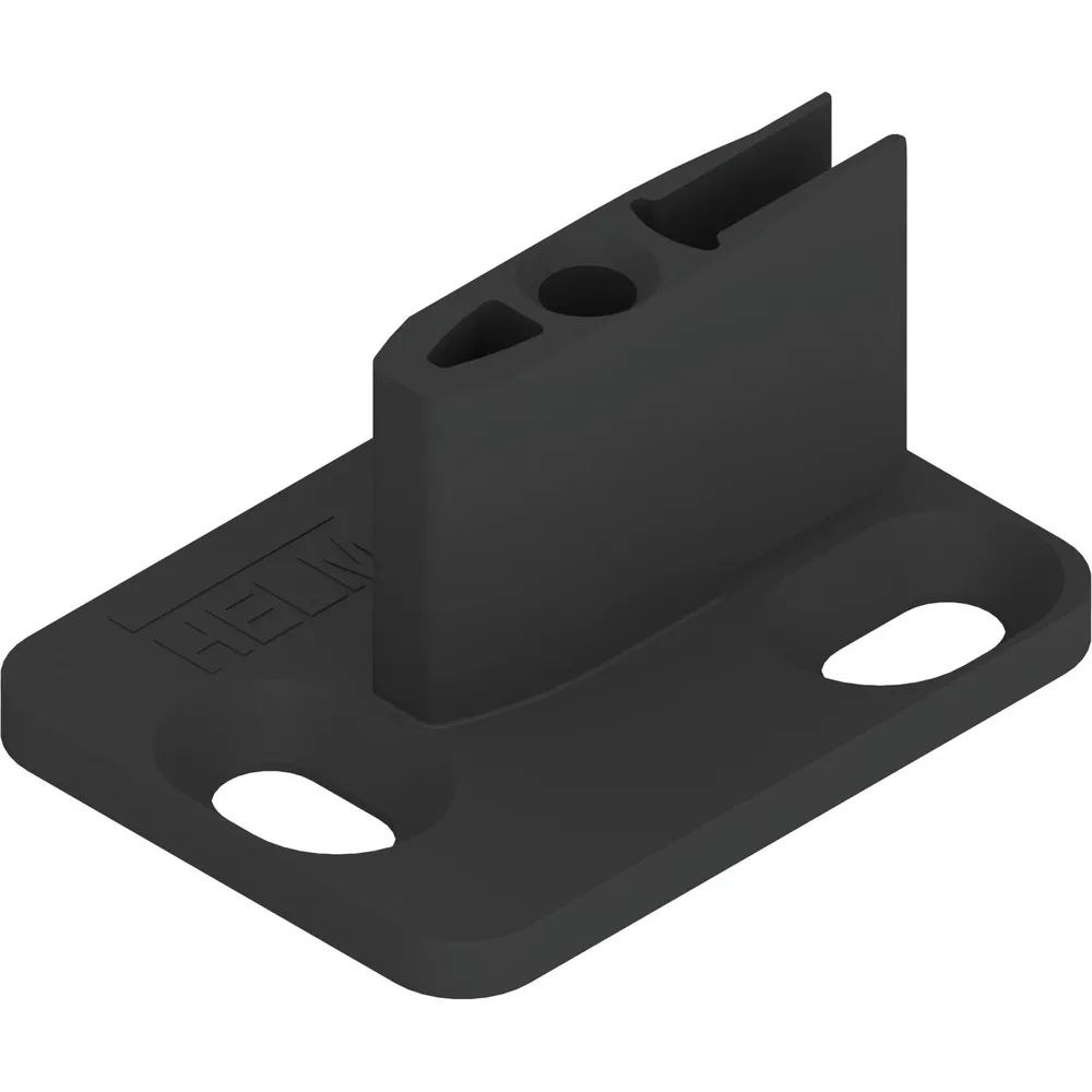 HELM 73 Bodenführung spielfrei Nutbreite 8 mm Kunststoff schwarz