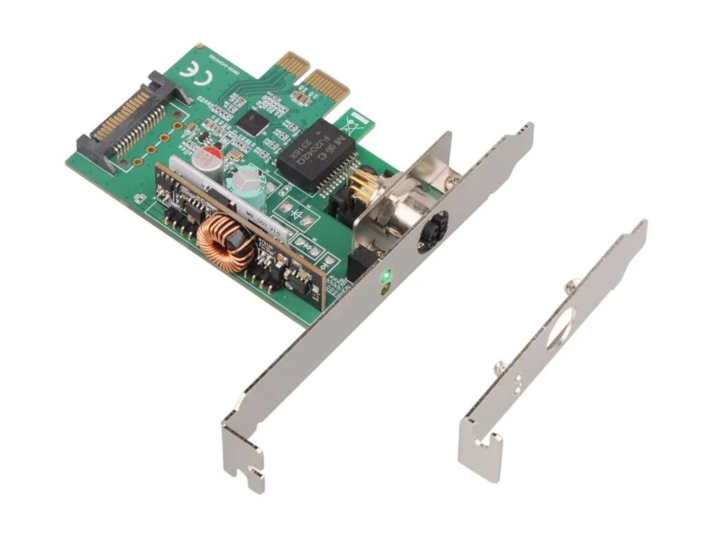 InLine Gigabit Netzwerkkarte - M12 x-kodiert - PCIe x1 - 2.1 - PoE+