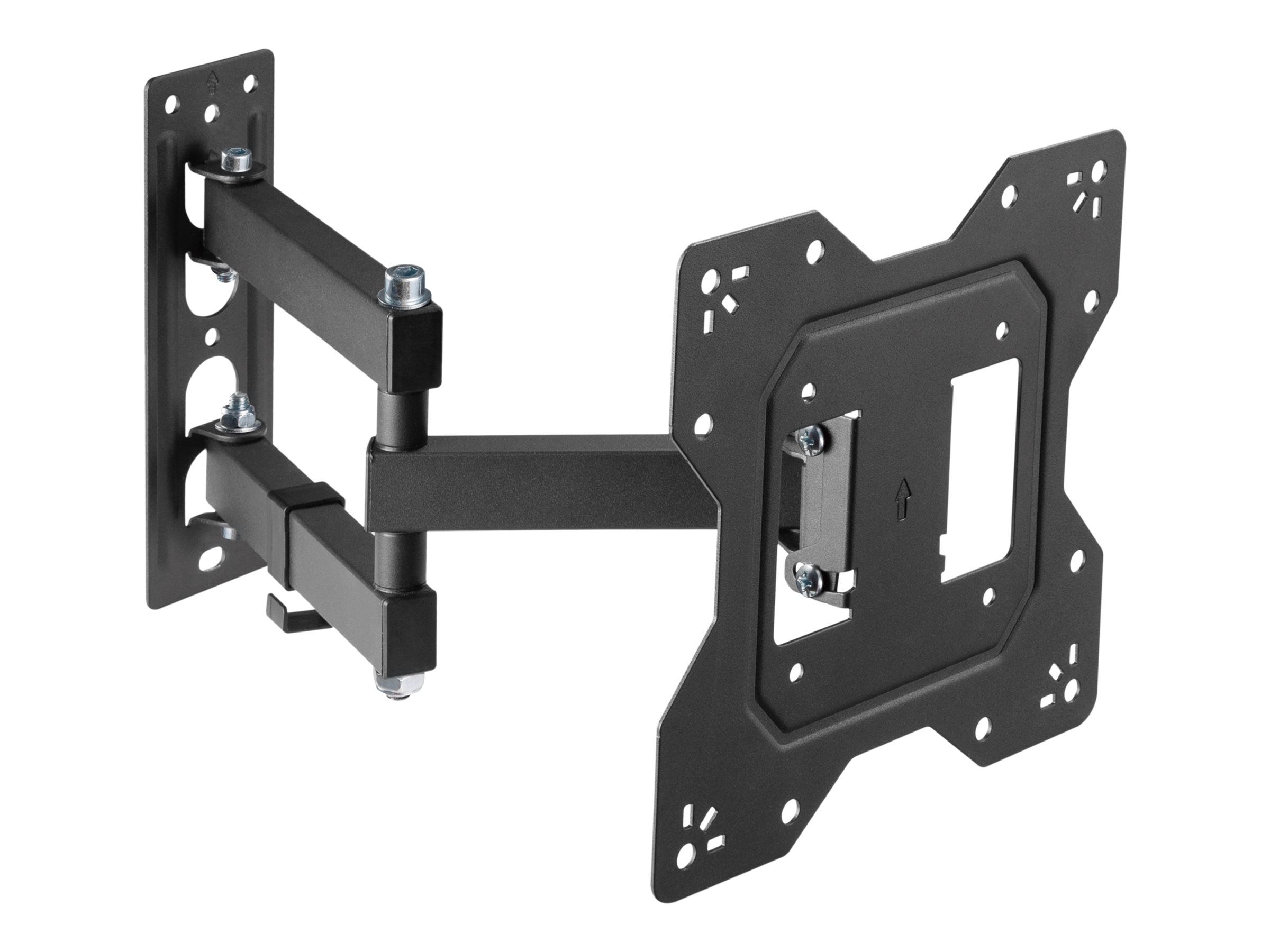 Vision Klammer - einstellbarer Arm - für LCD-Display - Stahl, kaltgewalzter Stahl - Schwarz - Bildschirmgröße: 50.8-127 cm (20"-50")