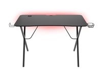 natec Gaming Tisch Holm 200 RGB schwarz 113cm x 75cm