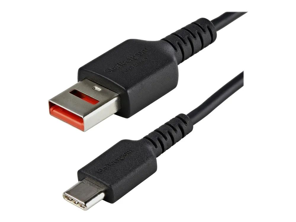 StarTech.com 1m USB-Datenblocker Kabel - USB-A auf C - Sicheres Ladekabel - USB-Kabel - USB (nur Strom)