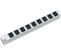 Bachmann Steckdosenleiste (Rack - einbaufähig) - Ausgangsanschlüsse: 9 (IEC 60320 C13)