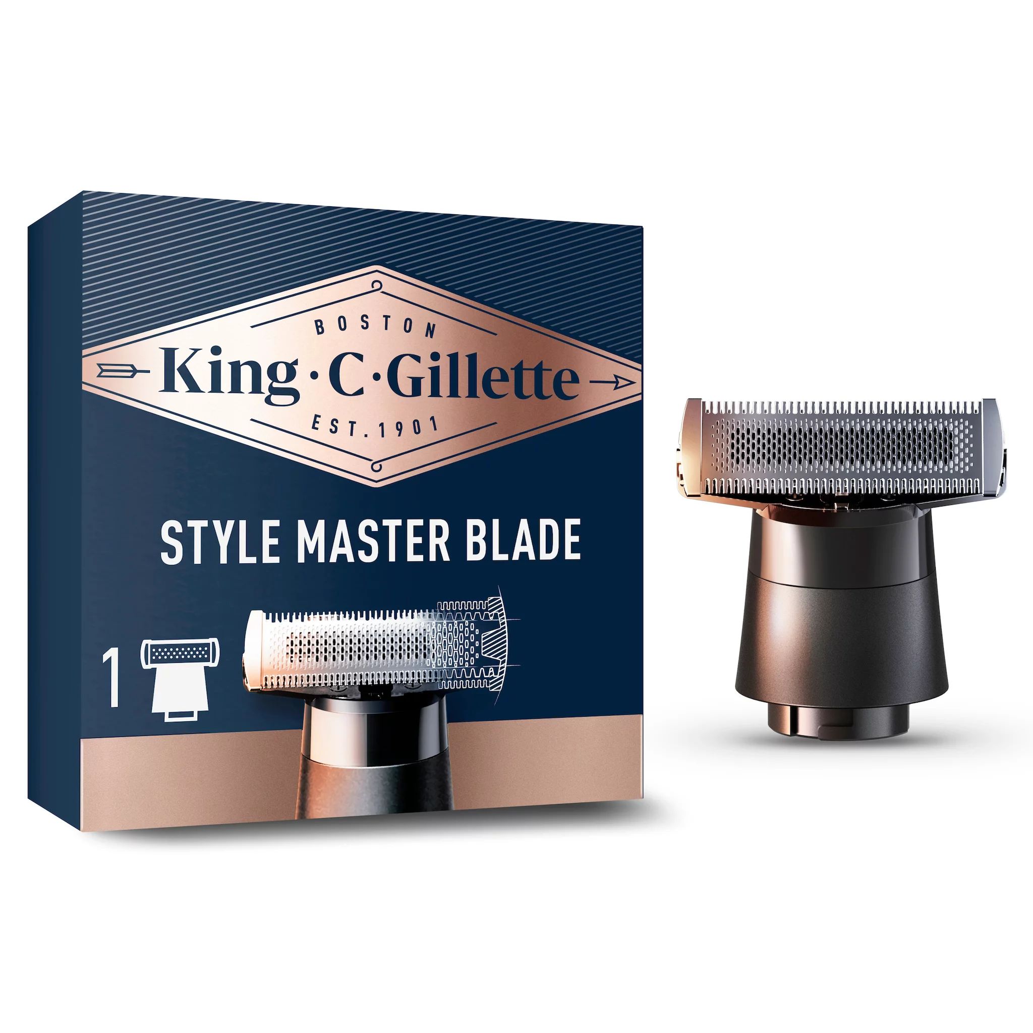 King C. Gillette Style Master Systemklinge
